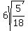 6sqrt%285%2F18%29