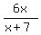 6x%2F%28x%2B7%29