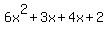 6x%5E2%2B3x%2B4x%2B2