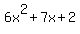 6x%5E2%2B7x%2B2