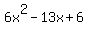 6x%5E2-13x%2B6