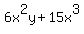 6x%5E2y+%2B+15x%5E3