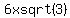 6xsqrt%283%29