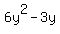 6y%5E2-3y%29