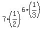 7%281%2F2%29%5E%286%2A%281%2F3%29%29