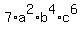 7%2Aa%5E2%2Ab%5E4%2Ac%5E6