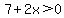 7%2B2x%3E0