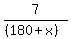 7%2F%28%28180%2Bx%29%29