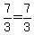 7%2F3=7%2F3