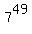 7^49