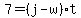 7+=+%28j+-+w%29%2At
