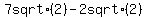 7+sqrt%282%29+-+2+sqrt+%282%29