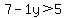 7-1y%3E5