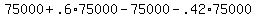 75000+%2B+.6%2A75000+-+75000+-+.42%2A75000