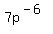 7p%5E%28-6%29