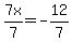 7x%2F7=-12%2F7