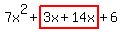 7x%5E2%2Bhighlight%283x%2B14x%29%2B6