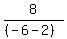 8%2F%28%28-6-2%29%29