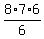 8+%2A+7+%2A+6%2F6%29