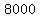 8000