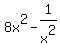 8x%5E2-1%2Fx%5E2