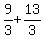9%2F3%2B13%2F3