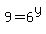 9+=+6%5Ey