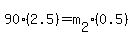 90%282.5%29=m%5B2%5D%280.5%29
