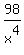 98%2Fx%5E4