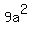 9a%5E2