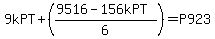 9kPT%2B%28%289516-156kPT%29%2F6%29=P923