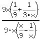9x%281%2F9%2B1%2F3x%29%2F9x%28x%2F9-1%2Fx%29