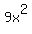 9x^2