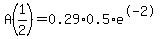 A%281%2F2%29+=+0.29%2A0.5%2Ae%5E-2