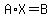 A%2AX=B