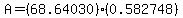 A=%2868.64030%29%280.582748%29