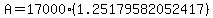 A=17000%281.25179582052417%29