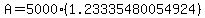 A=5000%281.23335480054924%29