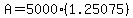 A=5000%281.25075%29