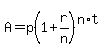 A=p%281%2Br%2Fn%29%5E%28n%2At%29