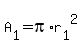 A%5B1%5D=pi%2Ar%5B1%5D%5E2