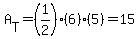 A%5BT%5D=%281%2F2%29%286%29%285%29=15