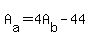 A%5Ba%5D=4A%5Bb%5D-44