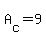 A%5Bc%5D+=+9