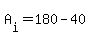 A%5Bi%5D+=+180-40