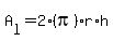 A%5Bl%5D+=+2%28pi%29r%2Ah