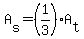 A%5Bs%5D+=+%281%2F3%29%2AA%5Bt%5D