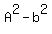 A%5E2+-+b%5E2