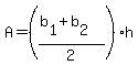 A+=+%28%28b%5B1%5D+%2B+b%5B2%5D%29%2F2%29h