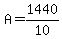 A+=+1440%2F10